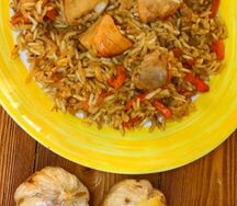 Плов с курицей