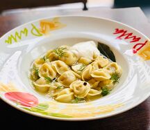 Пельмени со сметаной