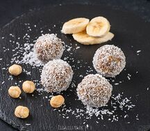 Банановые шарики