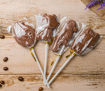 Шоколад на палочке Звери