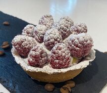 Тарталетка малиновая