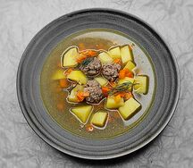 Суп с фрикадельками