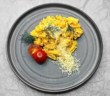 Скрембл с сыром