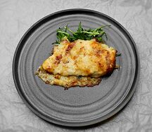 Цыпленок под сырной шапкой