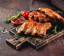 Свиные ребра BBQ