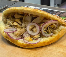 Шаурма в лепёшке