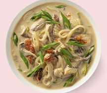 Сырный мисо-суп с угрём