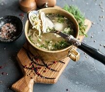 Куриная лапша