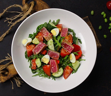 Салат Нисуаз с тунцом