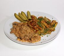 Бефстроганов с грибами