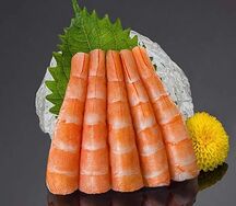 Сашими креветка