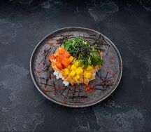 Поке с лососем