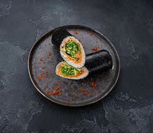 Суширитто с лососем