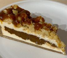 Чизкейк Яблочно-карамельный