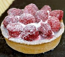 Малиновая тарталетка 