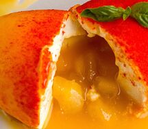 Муссовое пирожное с манго