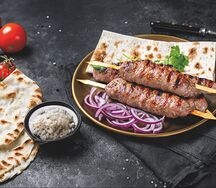 Люля-кебаб из говядины и свинины