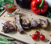 Шашлык из баранины ассорти