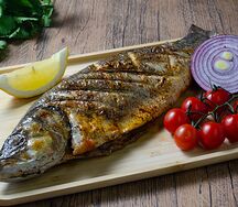 Скумбрия на мангале