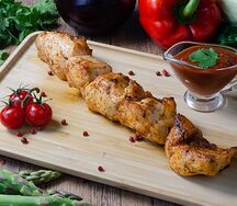 Шашлык из куриной грудки