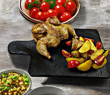 Мини-цыпленок с картофелем беби