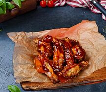 Куриные крылышки BBQ по-техасски