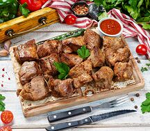 Комбо из cвинoй шейки