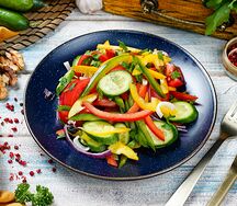 Овощной с грецкими орехами
