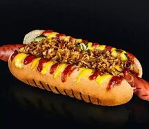 Датский хот-дог (говядина)