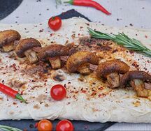 Шампиньоны на углях