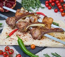 Шашлык из бараньей корейки