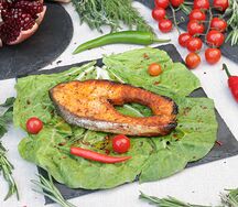 Шашлык из семги