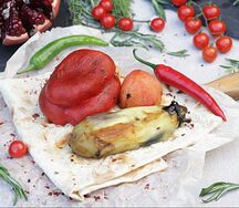 Овощи на углях