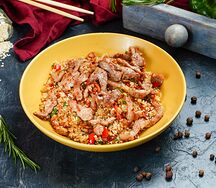 Тяхан со свининой