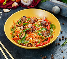 Лапша Яичная с морепродуктами