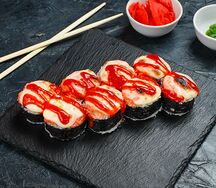 Запеченный ролл Острый Самурай