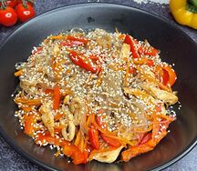 Фунчоза с курицей