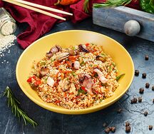 Тяхан с морепродуктами