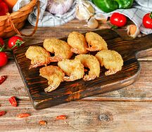 Креветки в панировке