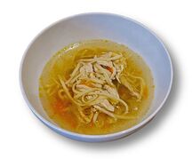 Лапша домашняя куриная