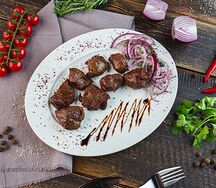 Шашлык из бараньей мякоти