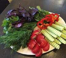 Овощной букет