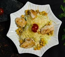Салат Цезарь с курицей