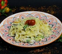 Паста Альфредо с курицей