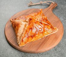 Хачапури из слоёного теста
