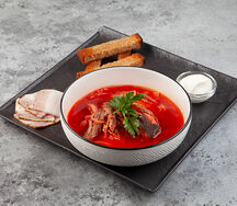 Борщ с телятиной