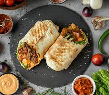 Шаурма с бараниной кимчи