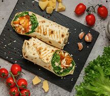 Шаурма Цезарь с курицей 