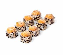 Ролл с сочными креветками