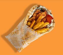 Гирос с курицей спайси